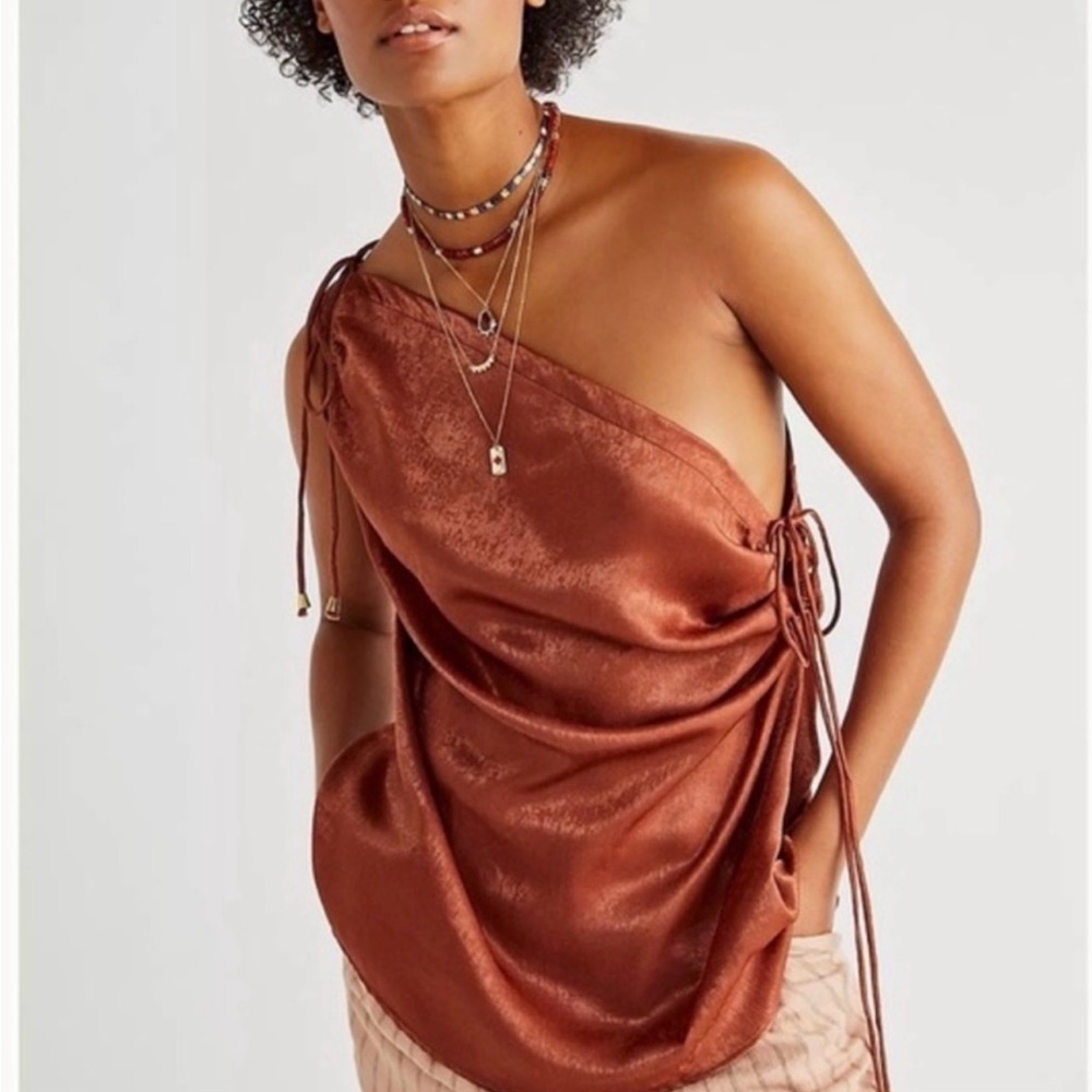 Free People Hattie Silky Tunic Top